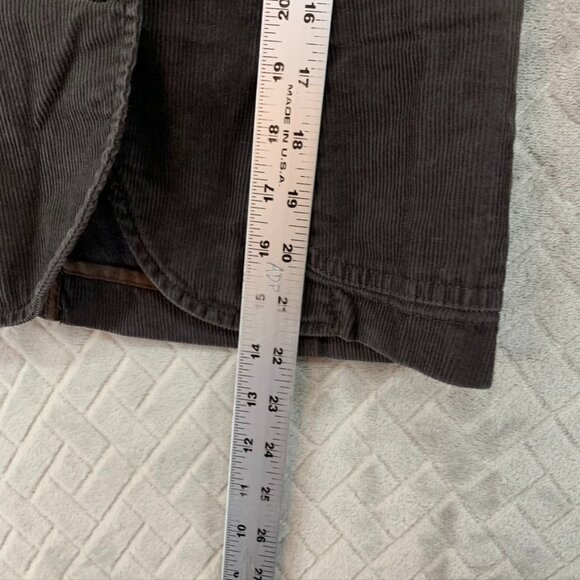 J Crew Womens 6 Corduroy Blazer Jacket Dark Brown Button Front 100% Cotton - Picture 8 of 15